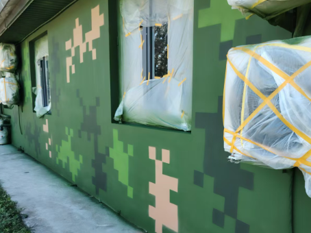 呼和浩特海洋 / 林地场景数码伪装